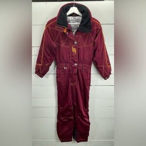 Vintage Spyder Retro 90s Insulated Ski Sport Suit Kids Size 12
